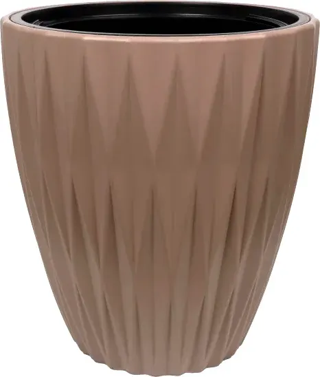 Кашпо Formplastic Caro FP-5790-051 (серо-бежевый)