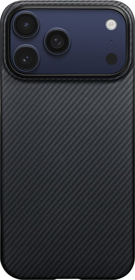 Чехол-накладка Pitaka Ultra-Slim Apple iPhone 17 Pro Max (черный/серый)