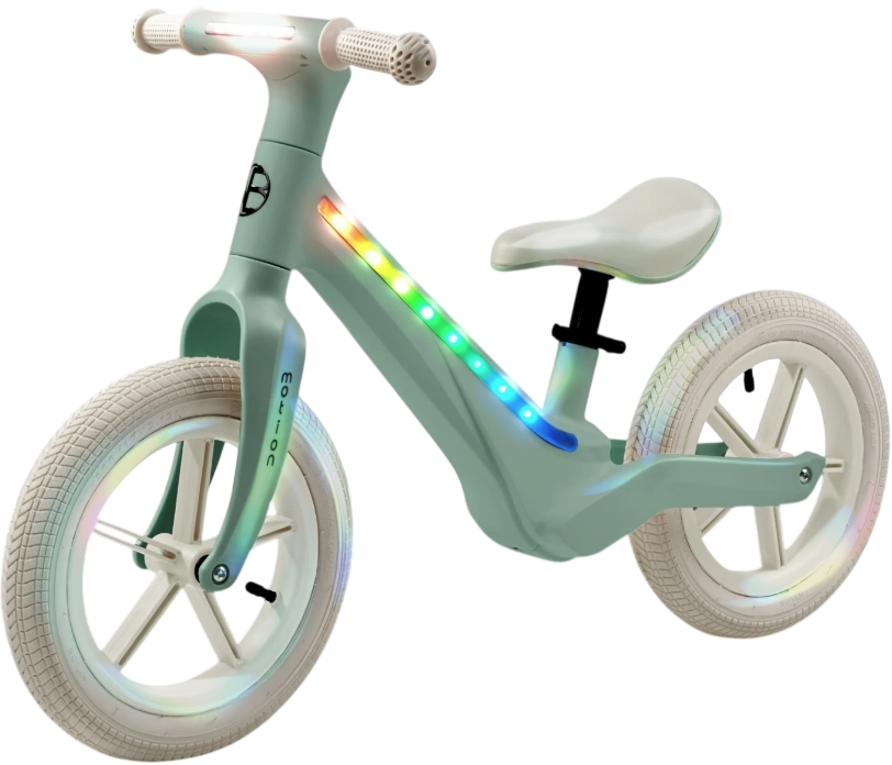 Беговел Amarobaby Motion AB25-34MT/1333 (зеленый/молочный)