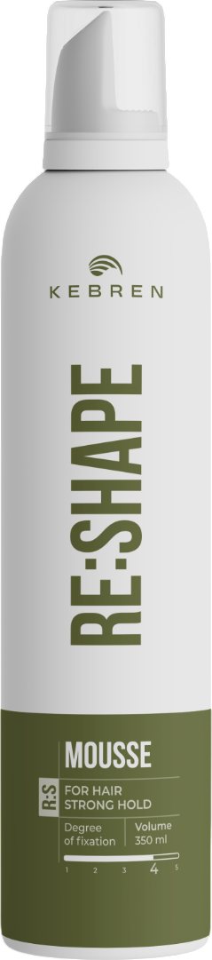 Мусс для укладки волос Kebren Re:Shape сильной фиксации (350мл)