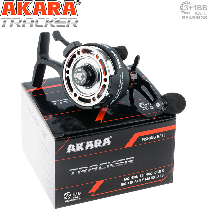 Катушка мультипликаторная Akara Tracker 3+1 bb / WAT-4 — фото 3
