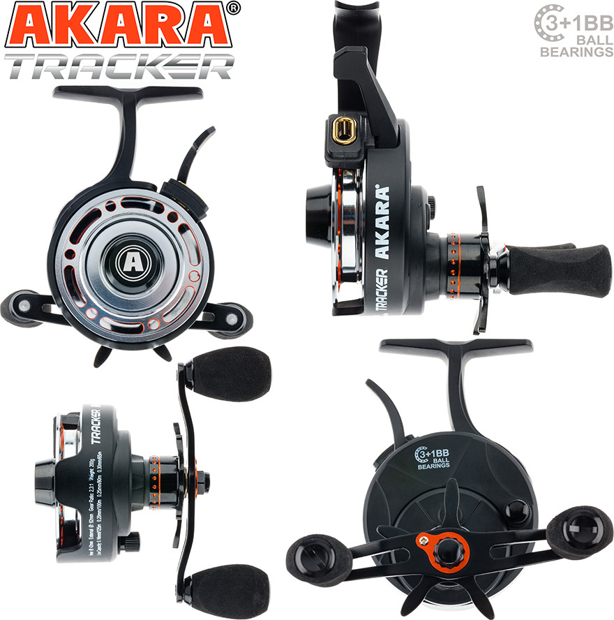 Катушка мультипликаторная Akara Tracker 3+1 bb / WAT-4 — фото 2