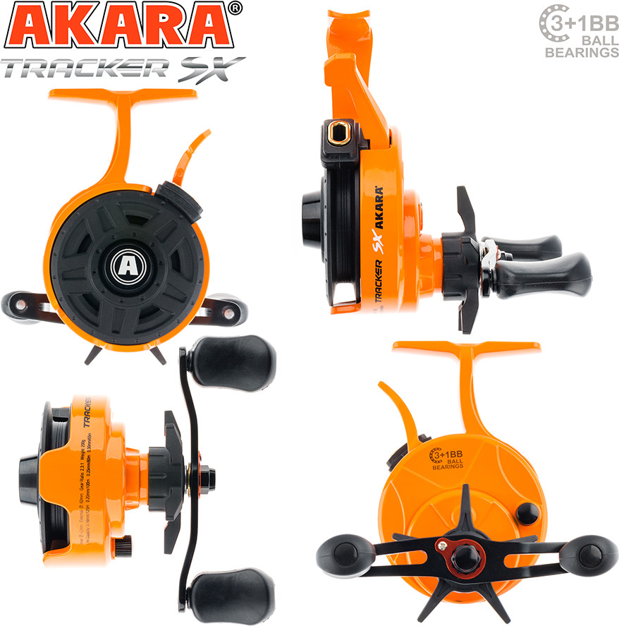 Катушка мультипликаторная Akara Tracker SX 3+1 bb / ATSX2-4 — фото 2