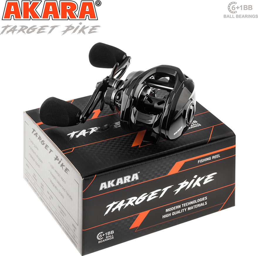 Катушка мультипликаторная Akara Target Pike 6+1bb / L ATP-7L — фото 3