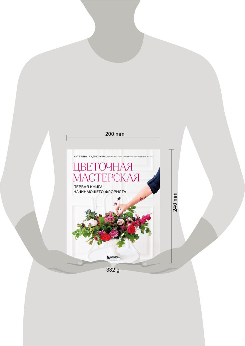 Нехудожественная книга Бомбора Цветочная мастерская (Андрюкова Е. 9785042183386) — фото 4