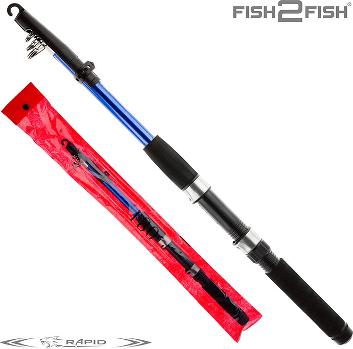 Удилище Fish2Fish Rapid New / F2FRN-240B (2.4м, синий) — фото 2