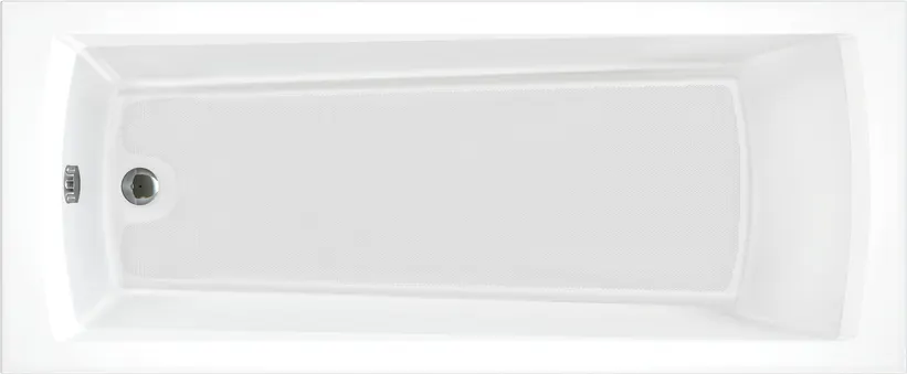 Ванна акриловая Cersanit Nature 150x70 64243 с сифоном Prime 64287 (сифон черный)