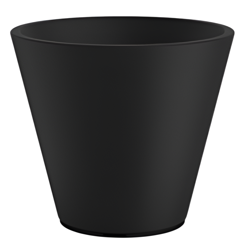 Кашпо БЕРКАНО Bliss 28 / 220_061_00V (Coal Black)