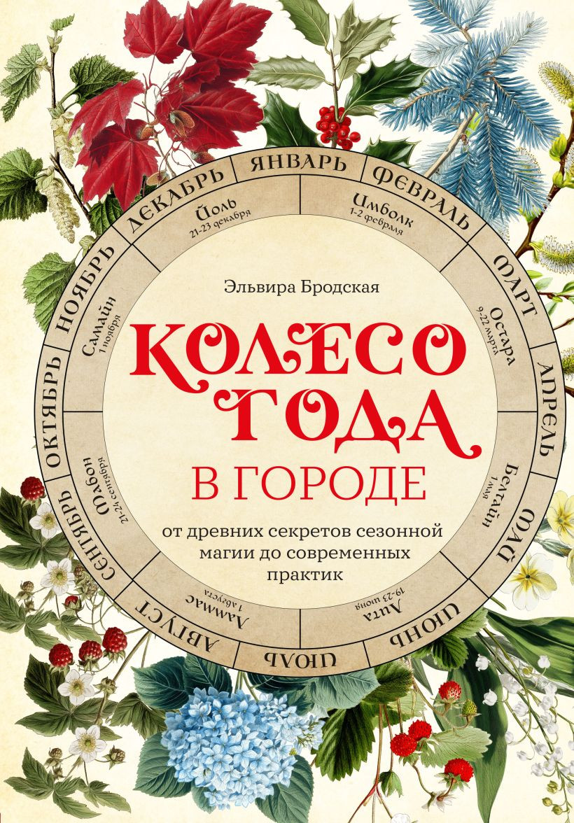 Нехудожественная книга Эксмо Колесо Года в городе (Бродская Э. 9785042023446)