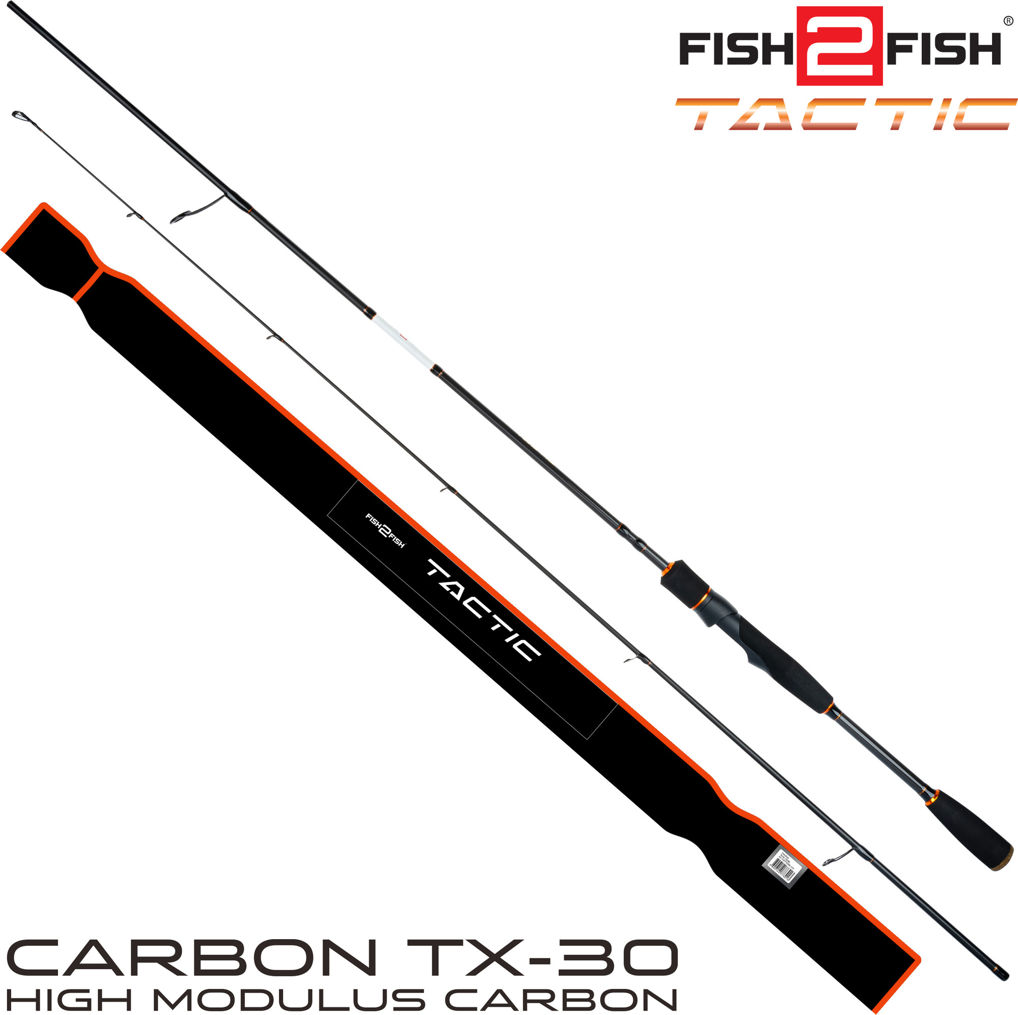 Удилище Fish2Fish Tactick 902 MH TX-30 / F2FT902MH-270 (2.7м) — фото 2
