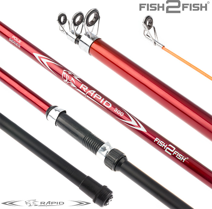 Удилище Fish2Fish Rapid Fiberglas / RF-600 (6м) — фото 2