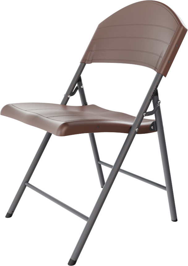 Стул складной SAMMAN Van T 59x49x86 (дерево, коричневый)