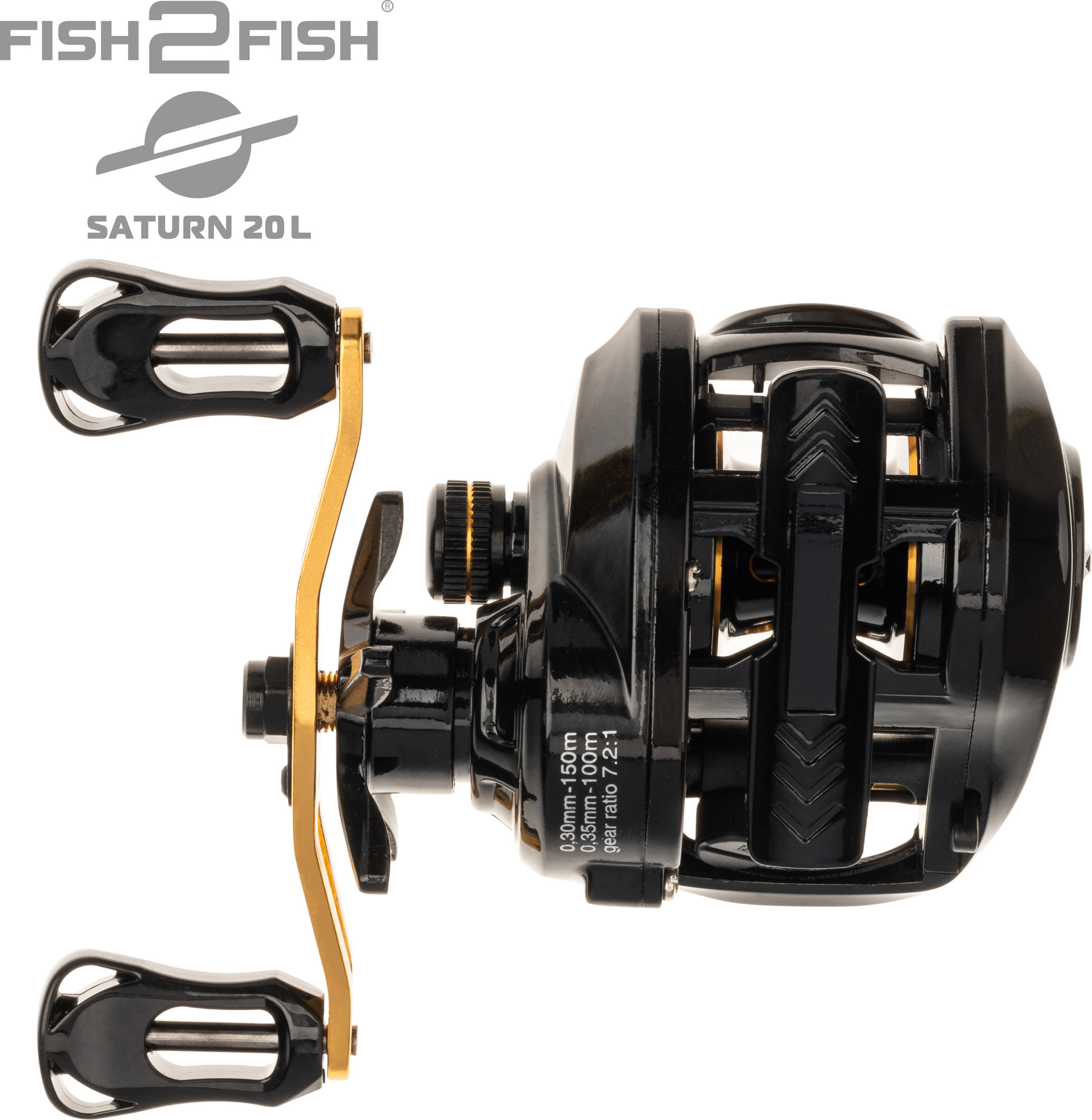 Катушка мультипликаторная Fish2Fish Saturn 20L 3+1bb F2FS20L — фото 3