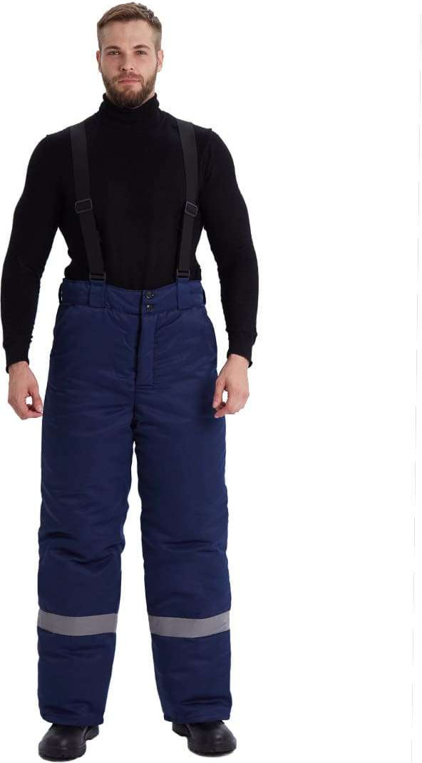 Костюм рабочий УРСУС Зимник КОС631-481 (лимонный/темно-синий, 64-66/182-188) — фото 4