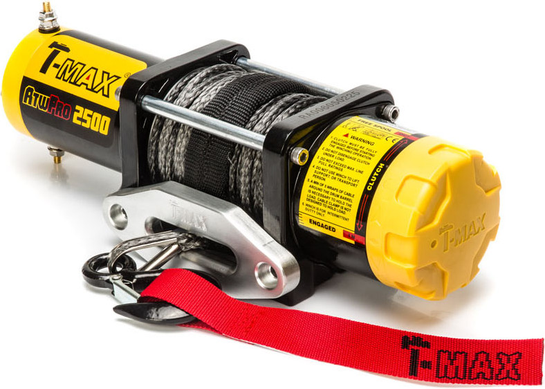 Лебедка электрическая T-MAX ATWPRO2500 / 7205110 (c синтетическим тросом)