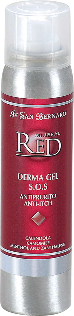 Гель для шерсти животных Iv San Bernard Mineral Red Derma Gel SOS противозудный гель-анестетик (100мл)