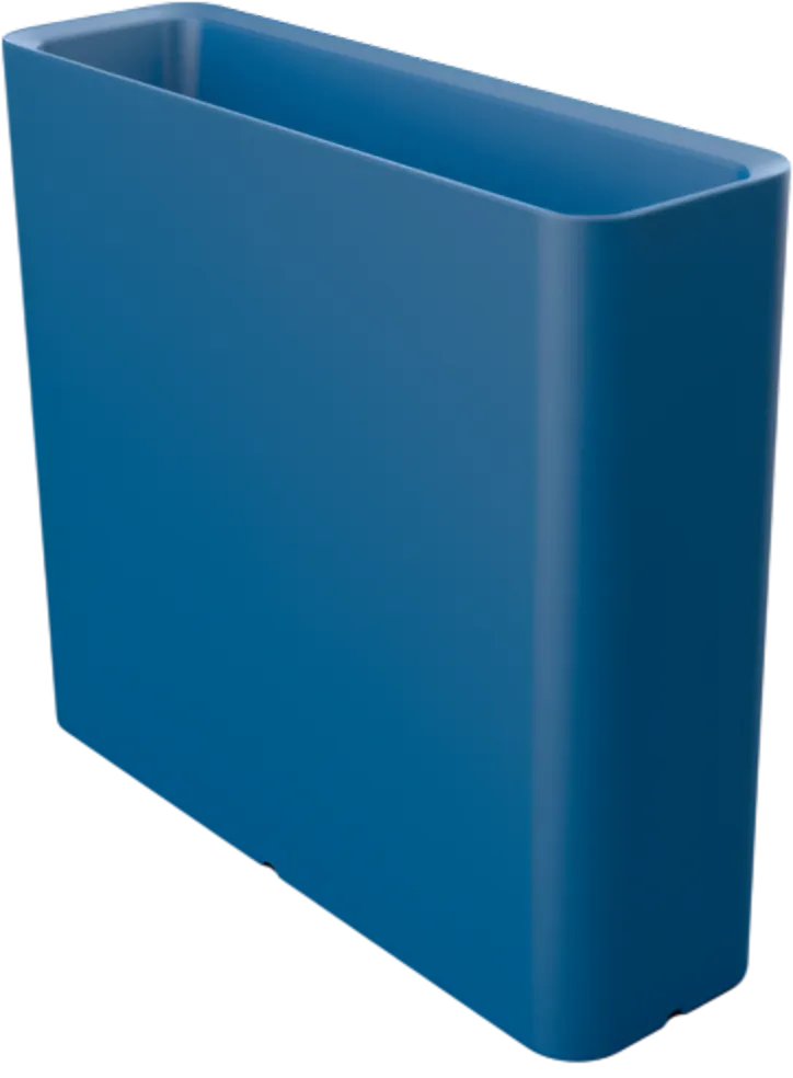 Вазон БЕРКАНО Vittorio 80 DB / 220_031_17 (Wave Blue)