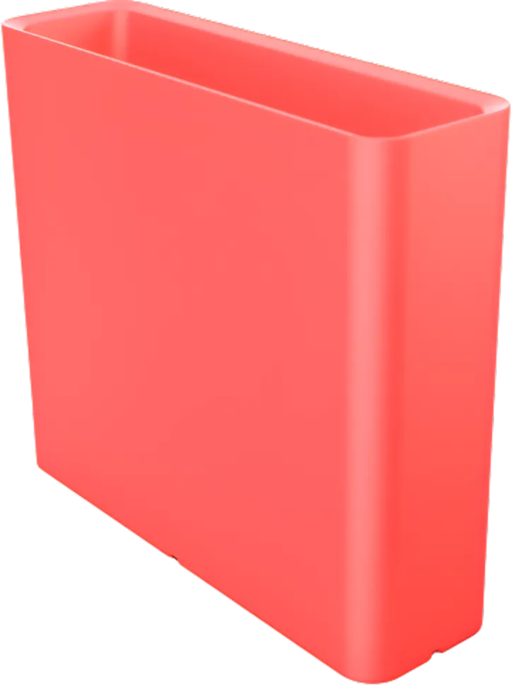 Вазон БЕРКАНО Vittorio 80 DB / 220_031_19 (Chili Red)