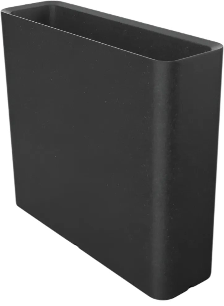 Вазон БЕРКАНО Vittorio 80 DB / 220_031_24 (Black Granite)