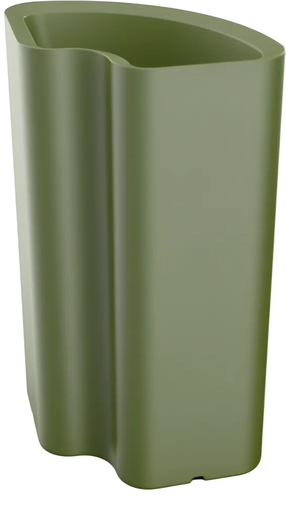 Вазон БЕРКАНО Vittorio 80an DB / 220_033_23 (Olive Green)