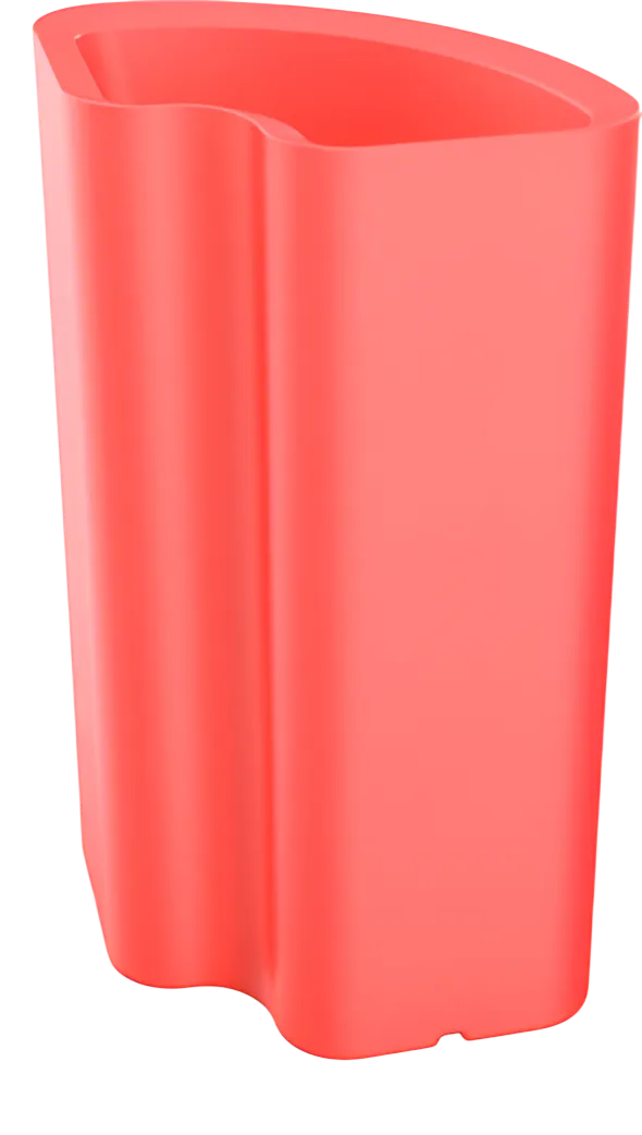 Вазон БЕРКАНО Vittorio 80an DB / 220_033_19 (Chili Red)