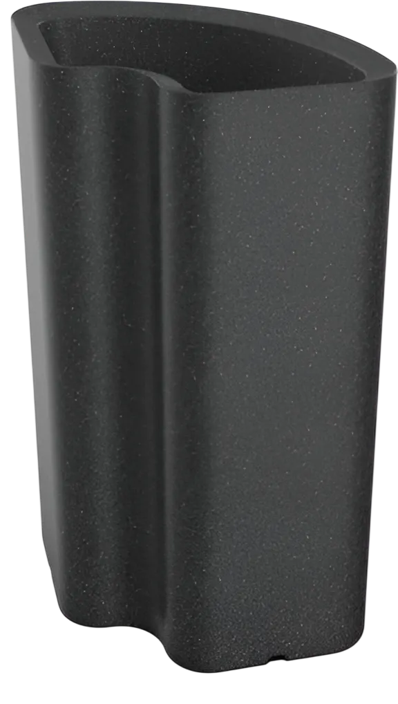 Вазон БЕРКАНО Vittorio 80an DB / 220_033_24 (Black Granite)