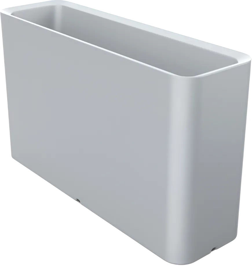 Вазон БЕРКАНО Vittorio 53 DB / 220_030_21 (Concrete Gray)