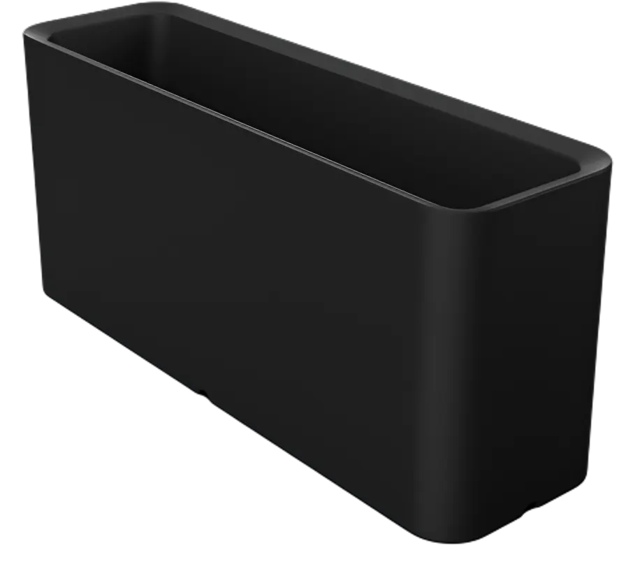 Вазон БЕРКАНО Vittorio 40 DB / 220_032_00 (Coal Black)