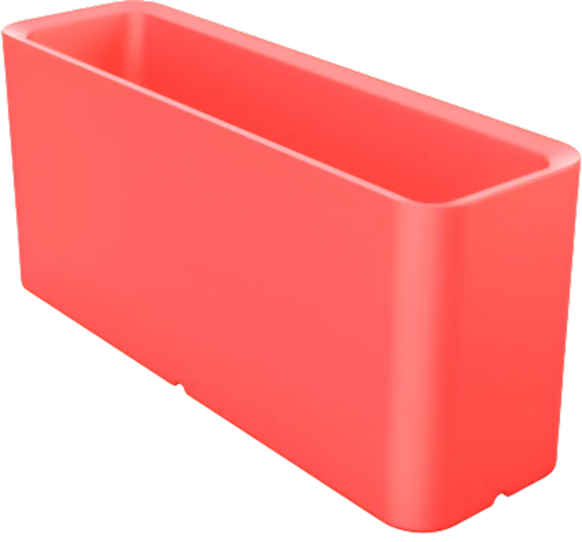 Вазон БЕРКАНО Vittorio 40 DB / 220_032_19 (Chili Red)