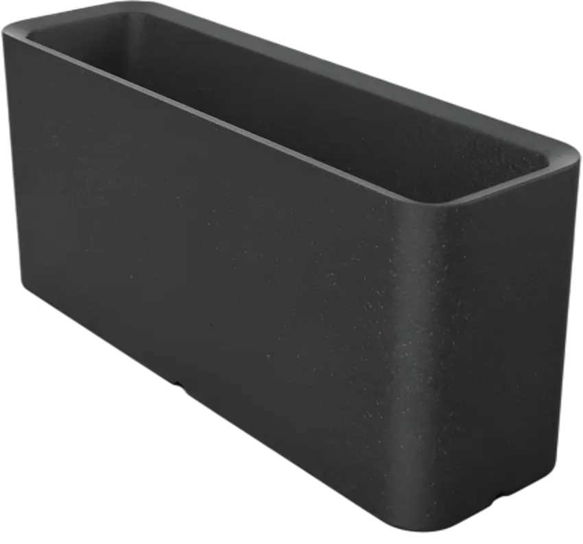 Вазон БЕРКАНО Vittorio 40 DB / 220_032_24 (Black Granite)