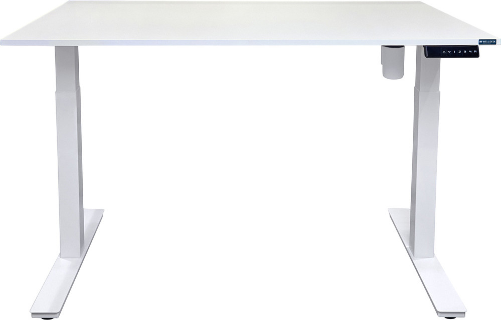 Стол с подъемным механизмом WellDesk WDЕ Evolution 138.5x80х1.8 (белый/белый)