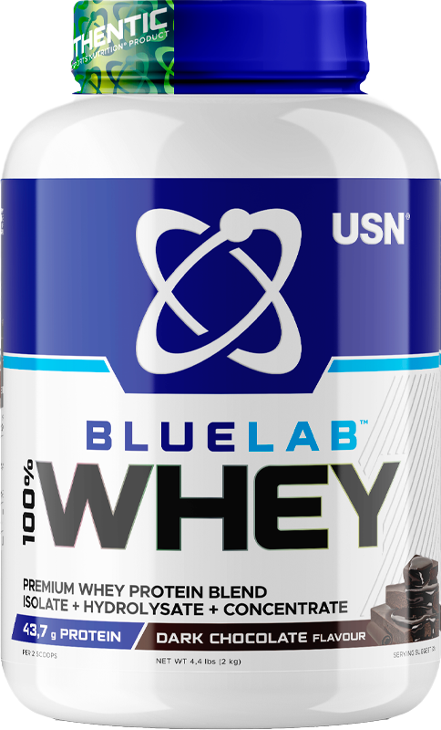 Протеин USN Blue Lab Whey (2кг, темный шоколад)