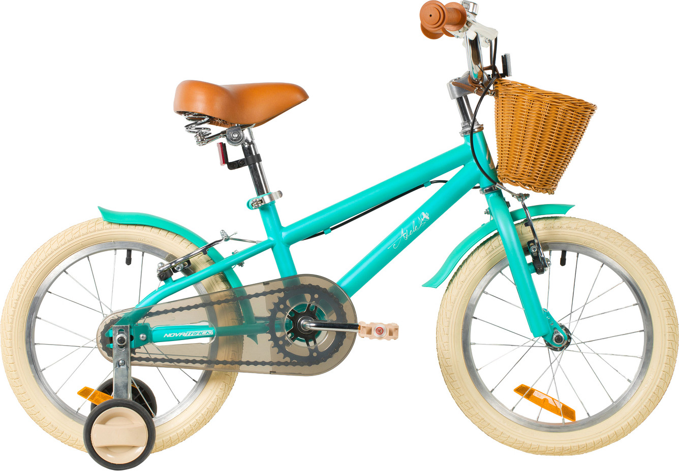 Детский велосипед Novatrack Adele 16 / 163ADELE.TQ6 (бирюзовый)