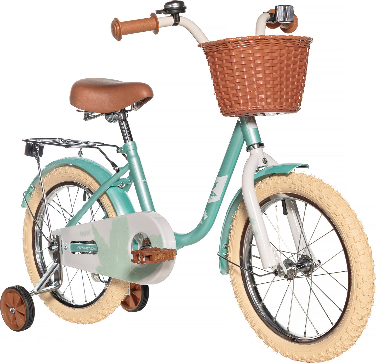 Детский велосипед Novatrack Maple 18 / 184MAPLE.TQ5 (светло-бирюзовый) — фото 2