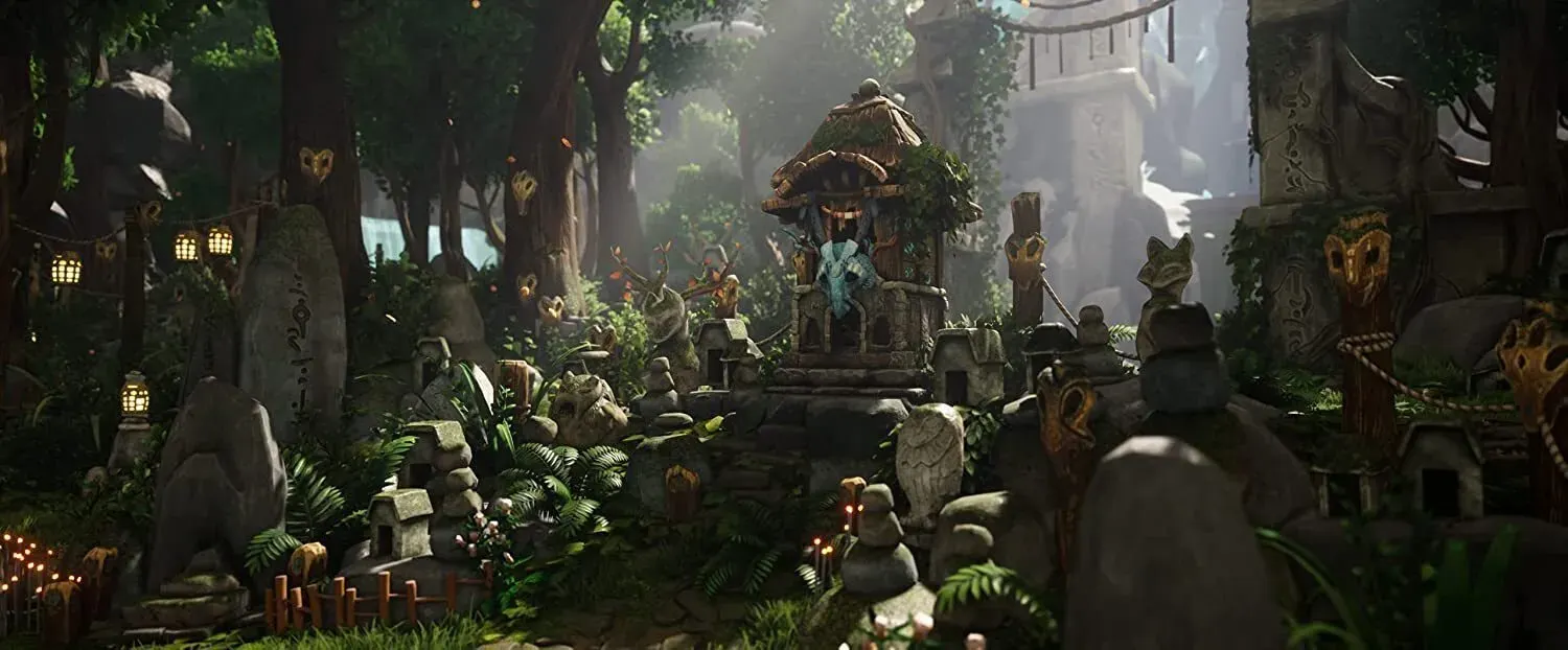Игра для игровой консоли PlayStation 4 Kena: Bridge of Spirits Deluxe (EU pack, RU subtitles) — фото 4