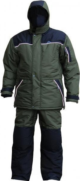 Костюм для охоты и рыбалки UniversaL Fisher -50 (р.54-56/180-190, хаки/черный)