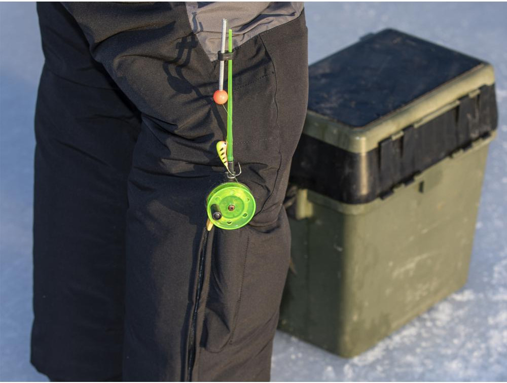 Костюм для охоты и рыбалки UniversaL Fisher -50 (р.62-64/170-180, серый/черный) — фото 6