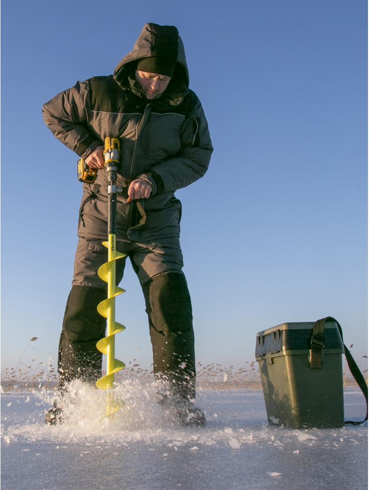 Костюм для охоты и рыбалки UniversaL Fisher -50 (р.62-64/180-190, серый/черный) — фото 3