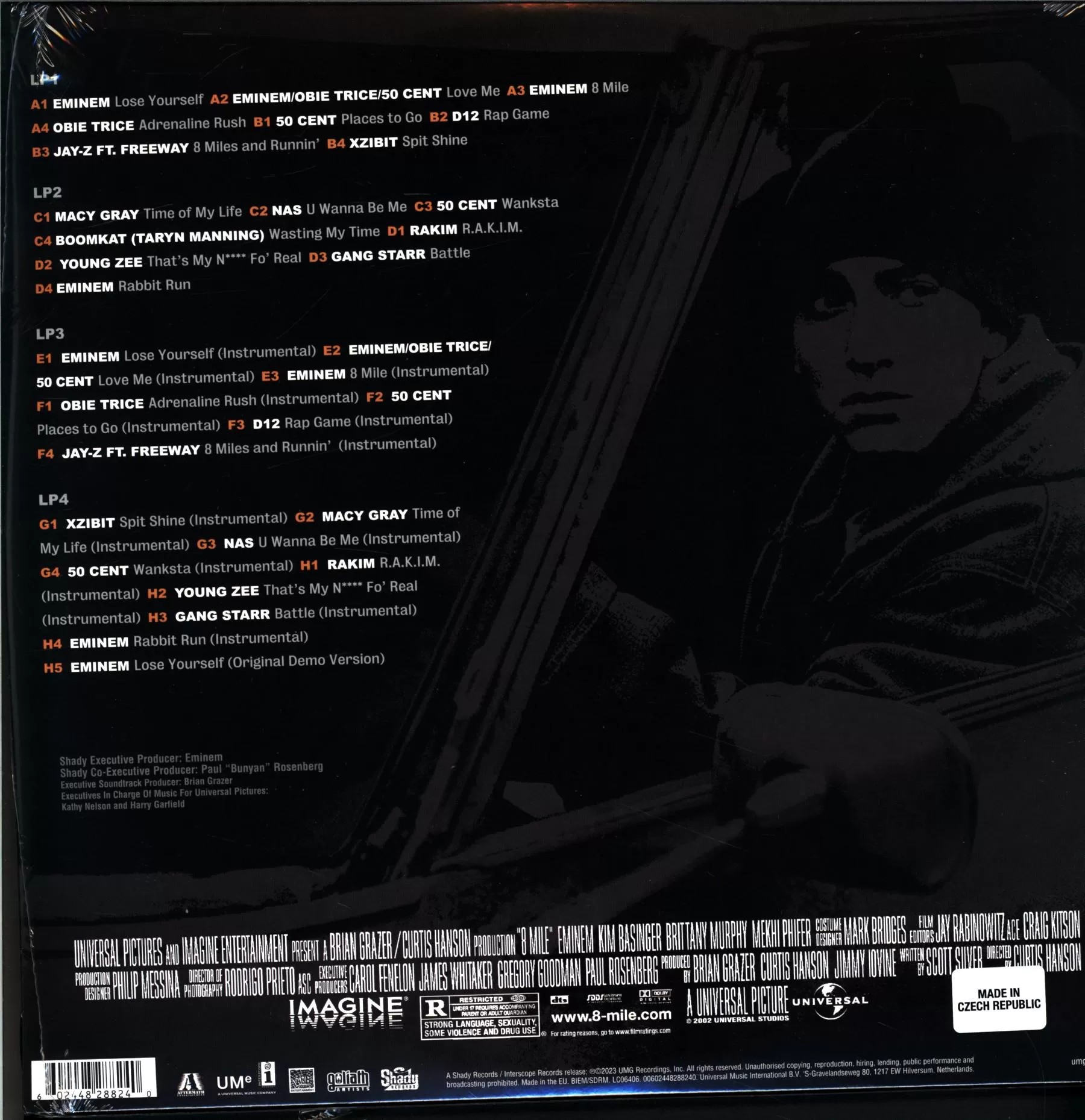 Виниловая пластинка Interscope Records Eminem/Various - 8 Mile — фото 3