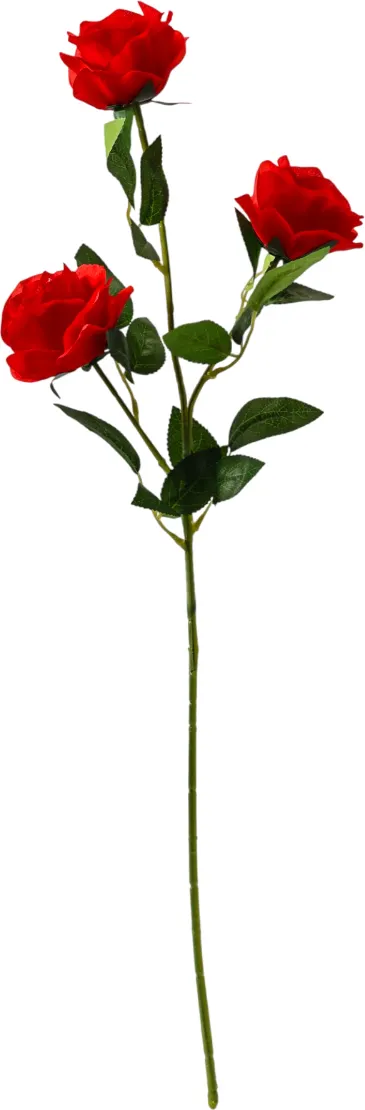 Искусственный цветок Poetry in flowers Роза Жанна / 2578225 (красный)