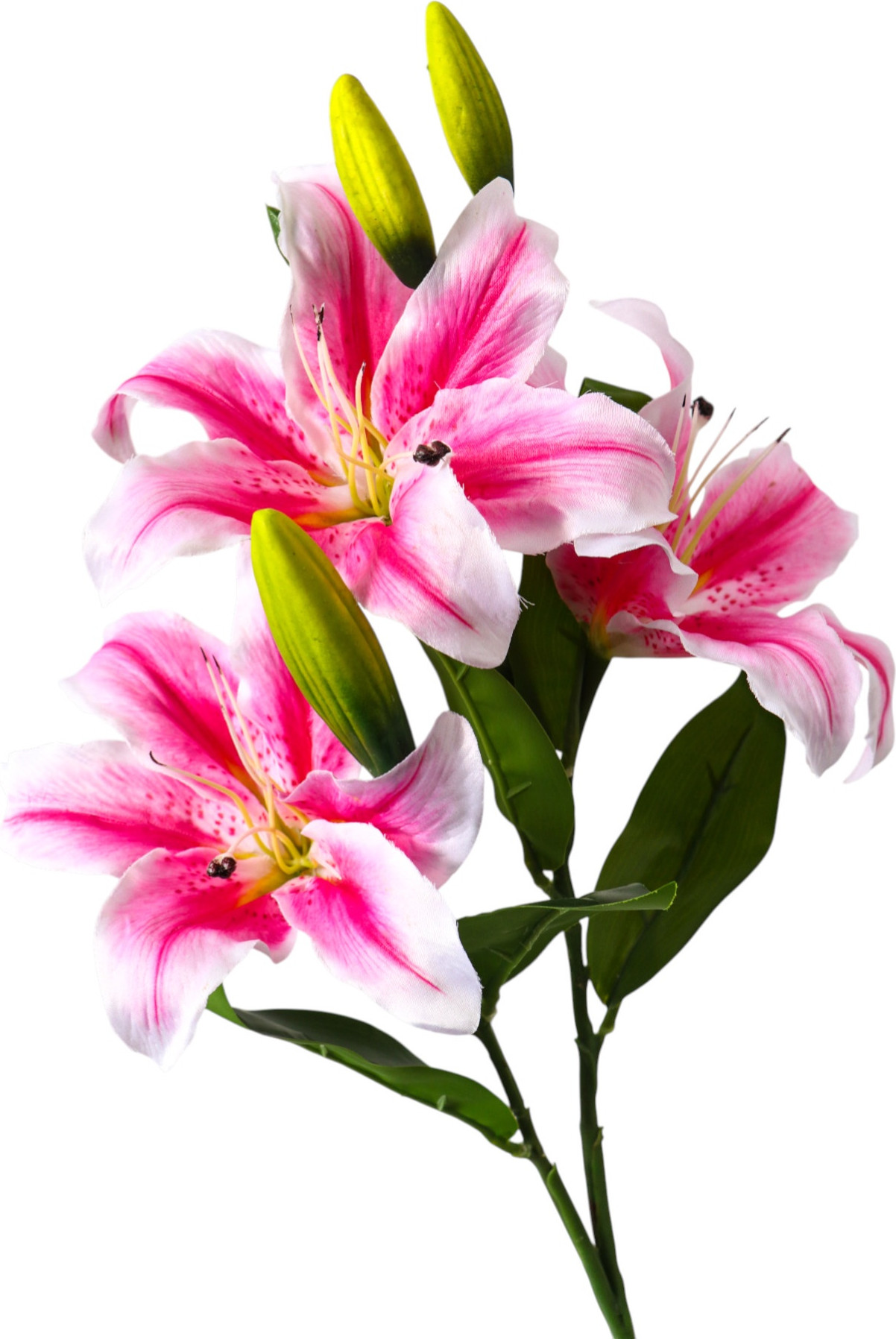 Искусственный цветок Poetry in flowers Лилия галант / 10104911 (розовый) — фото 2