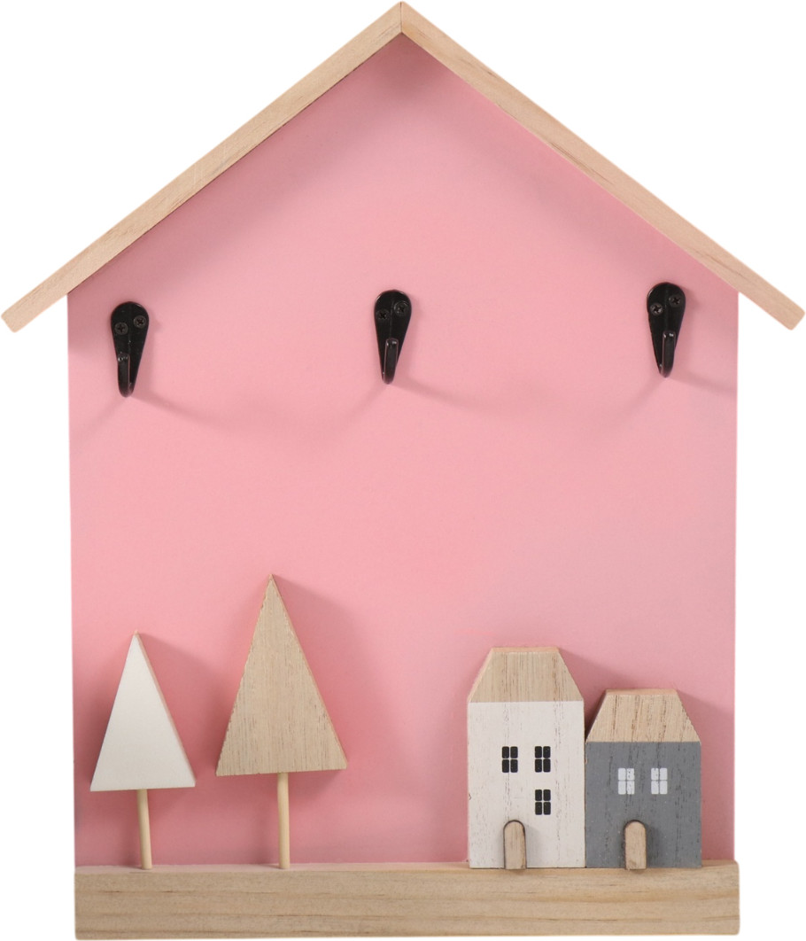 Ключница настенная Sima-Land Домики и деревья 10502102