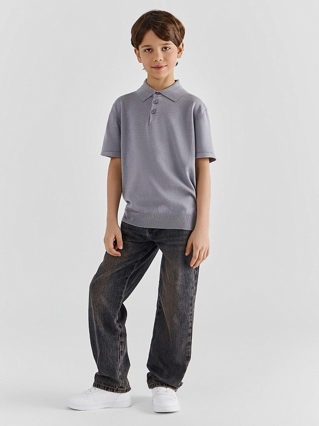 Футболка детская Mark Formelle 113466 (р.158-80, серый) — фото 6