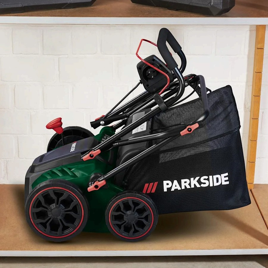 Аэратор-скарификатор для газона электрический Parkside Pelv 1800 A1 — фото 5