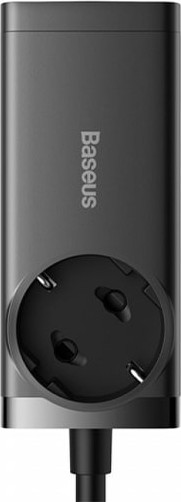 Зарядное устройство сетевое Baseus GaN3 Pro Desktop Powerstrip AC+2U+2C 65W EU / PSZM000901 (черный) — фото 3