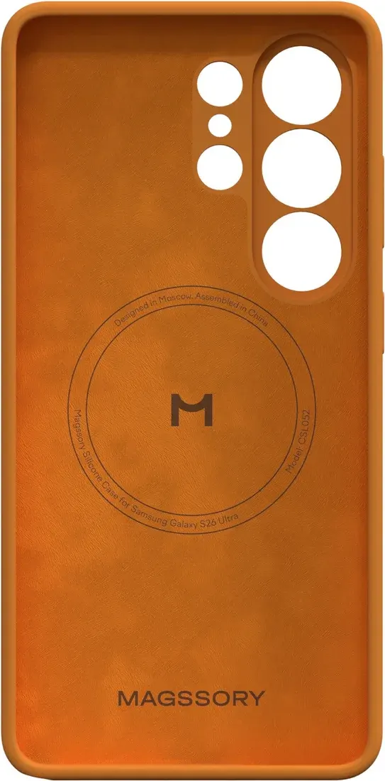 Чехол-накладка Magssory для Samsung Galaxy S26 Ultra / CSL052or (оранжевый) — фото 2