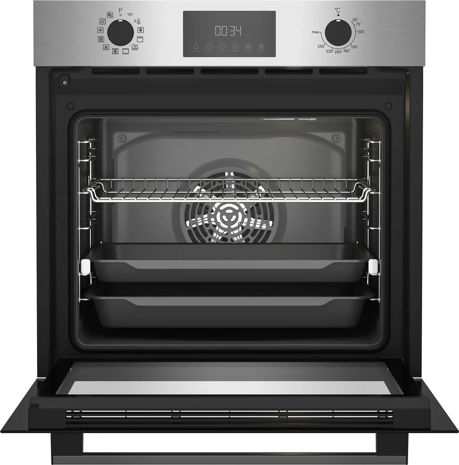 Электрический духовой шкаф Indesit IBFTE 4941 JH IX — фото 4