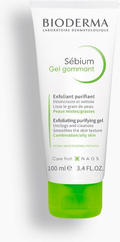 Пилинг для лица Bioderma Sebium гуммирующий (75мл) — фото 2