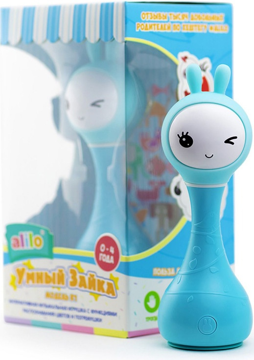 Интерактивная игрушка Alilo Умный зайка R1 / 60402 (синий) — фото 3