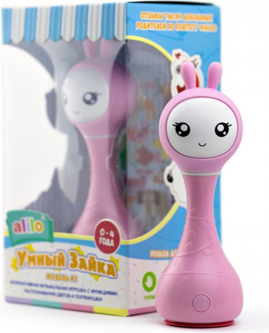Интерактивная игрушка Alilo Умный зайка R1 / 60403 (розовый) — фото 2